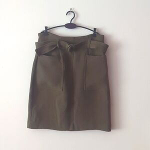 Dark green skirt